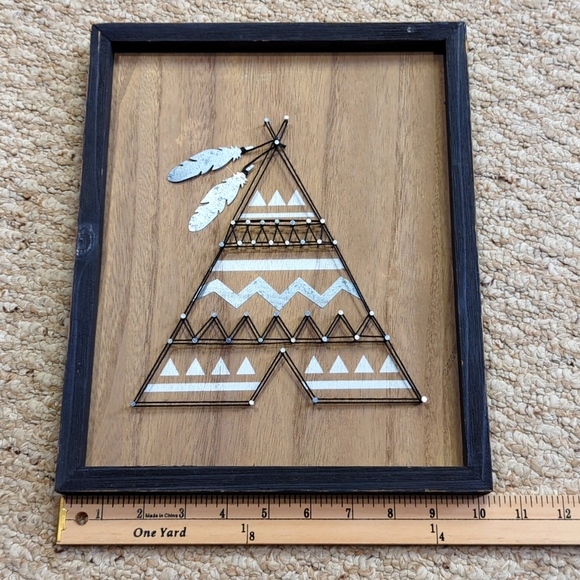 Hobby Lobby Wall Decor Nwt Hobby Lobby String Art Teepee Wooden
